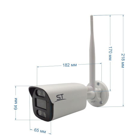 Видеокамера ST-SX4531 POE Wi-Fi, LIGHT (2,8мм)